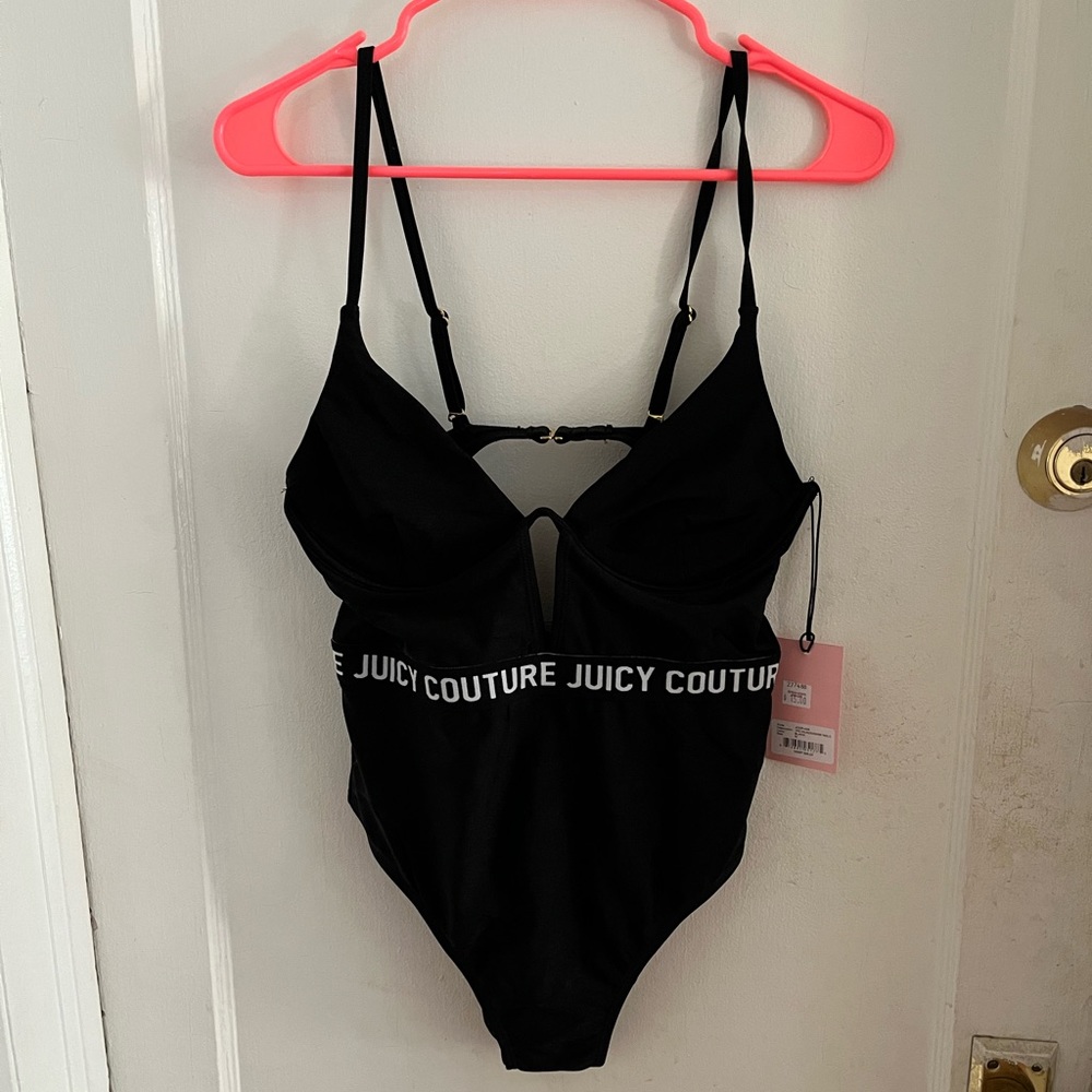 Black juicy couture bathing suit size M